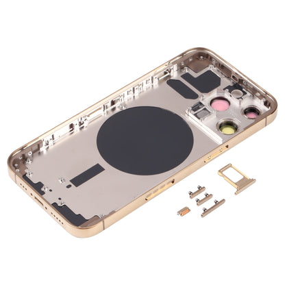 ฝาครอบด้านหลังพร้อมถาดซิมการ์ดและปุ่มด้านข้างและเลนส์กล้องสำหรับ iPhone 13 Pro, For iPhone 13 Pro(with SIM Card Tray), For iPhone 13 Pro (with SIM Card Tray), For iPhone 13 Pro