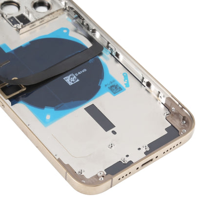 สำหรับ iPhone 13 Pro Max ฝาหลังแบตเตอรี่พร้อมปุ่มด้านข้าง & ถาดการ์ด & Power + Volume Flex Cable & โมดูลการชาร์จไร้สาย, For iPhone 13 Pro Max(Assembly)