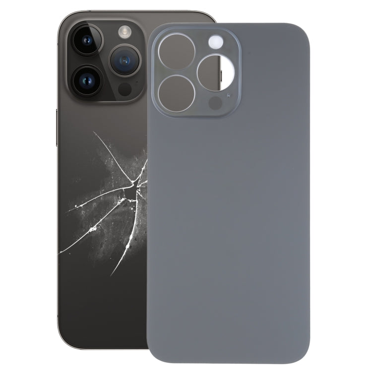 เปลี่ยนฝาครอบแบตเตอรี่ด้านหลังกระจกรูกล้องขนาดใหญ่ได้ง่ายสำหรับ iPhone 14 Pro, For iPhone 14 Pro(Not Disassemble)