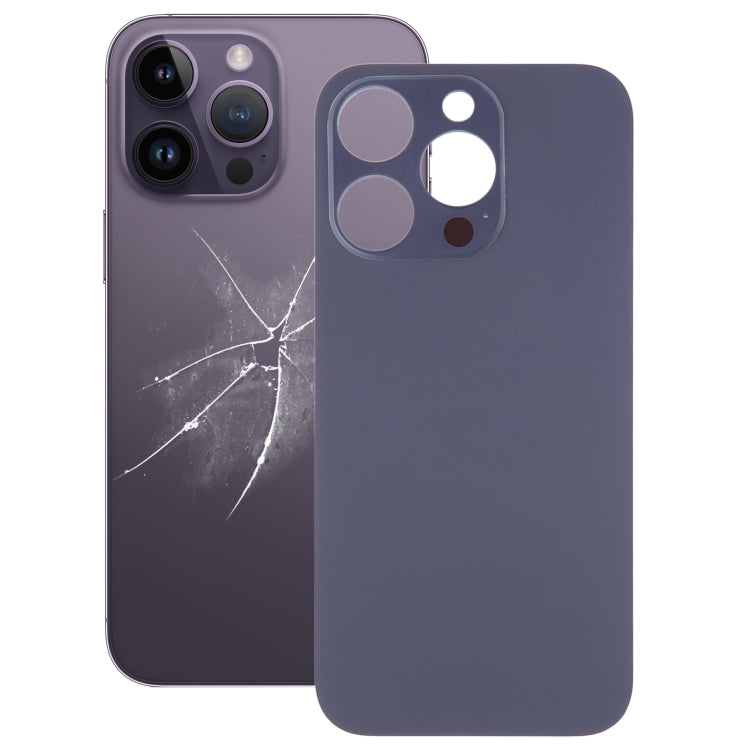 เปลี่ยนฝาครอบแบตเตอรี่ด้านหลังกระจกรูกล้องขนาดใหญ่ได้ง่ายสำหรับ iPhone 14 Pro, For iPhone 14 Pro(Not Disassemble)