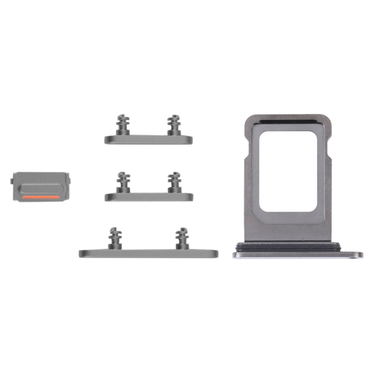 ถาดซิมการ์ด + ถาดซิมการ์ด + ปุ่มด้านข้างสำหรับ iPhone 14 Pro Max, For iPhone 14 Pro Max
