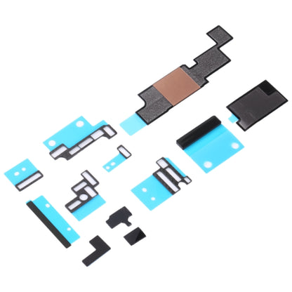 สำหรับ iPhone 14 Plus 10 ชิ้นเมนบอร์ดแผ่นโฟมฟองน้ำ + สติกเกอร์กราไฟท์ระบายความร้อน, For iPhone 14 Plus