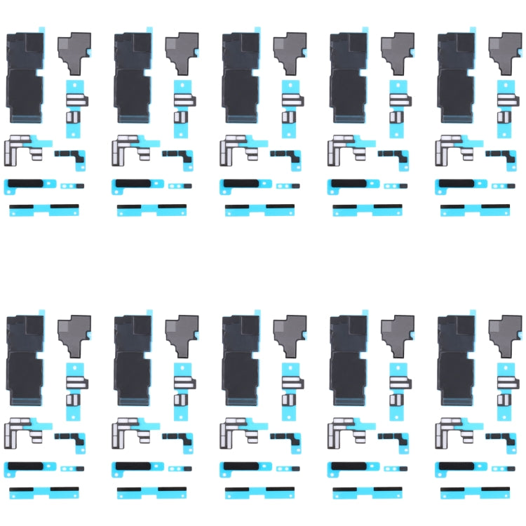 สำหรับ iPhone 14 Pro 10 ชิ้นเมนบอร์ดแผ่นโฟมฟองน้ำ + สติกเกอร์กราไฟท์ระบายความร้อน, For iPhone 14 Pro