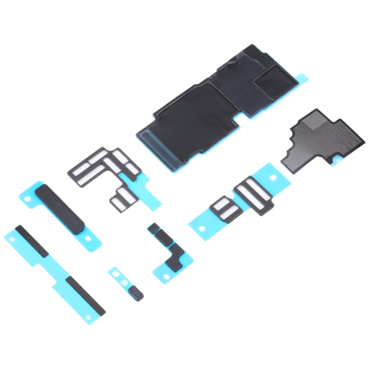 สำหรับ iPhone 14 Pro 10 ชิ้นเมนบอร์ดแผ่นโฟมฟองน้ำ + สติกเกอร์กราไฟท์ระบายความร้อน, For iPhone 14 Pro