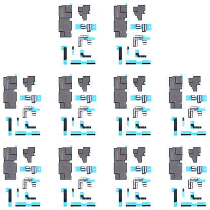 สำหรับ iPhone 14 Pro Max 10 ชิ้นเมนบอร์ดแผ่นโฟมฟองน้ำ + สติกเกอร์กราไฟท์ระบายความร้อน, For iPhone 14 Pro Max