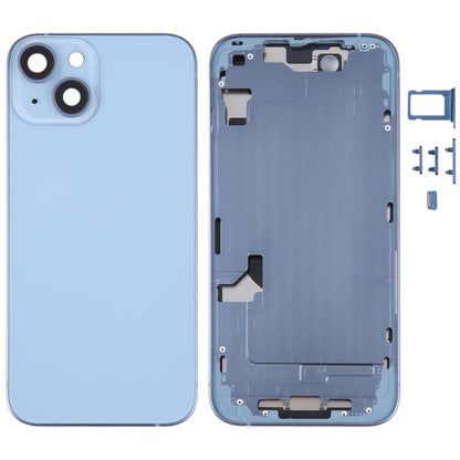 สำหรับฝาหลังแบตเตอรี่ iPhone 14 พร้อมกรอบกลาง / ปุ่มด้านข้าง, For iPhone 14 (with Middle Frame)