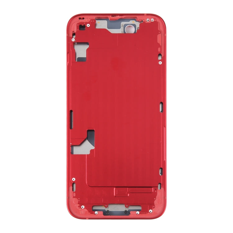 สำหรับฝาหลังแบตเตอรี่ iPhone 14 พร้อมกรอบกลาง / ปุ่มด้านข้าง, For iPhone 14 (with Middle Frame)