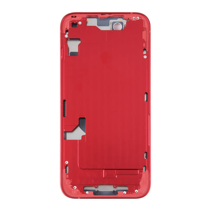 สำหรับฝาหลังแบตเตอรี่ iPhone 14 พร้อมกรอบกลาง / ปุ่มด้านข้าง, For iPhone 14 (with Middle Frame)