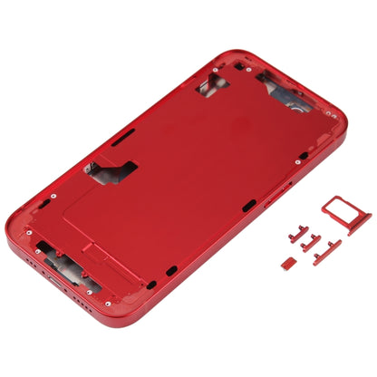 สำหรับฝาหลังแบตเตอรี่ iPhone 14 พร้อมกรอบกลาง / ปุ่มด้านข้าง, For iPhone 14 (with Middle Frame)