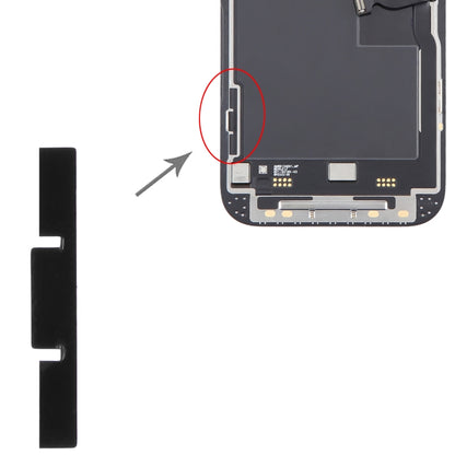 100/ชุดวงเล็บ LCD สติกเกอร์กาวด้านข้างสำหรับ iPhone 14 Pro Max / 14 Pro