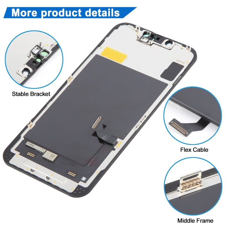 สำหรับ iPhone 14 OEM หน้าจอ LCD พร้อม Digitizer Full ASSEMBLY, For iPhone 14(Incell)