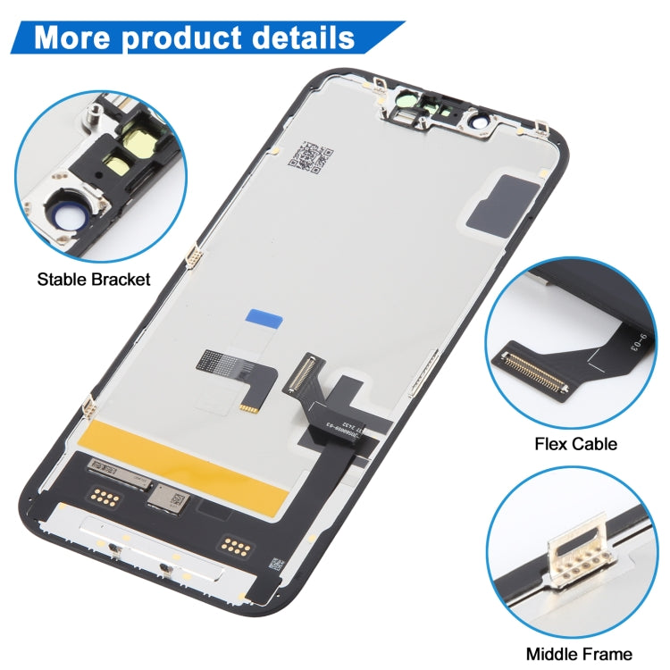จอ LCD OLED แบบนิ่ม JK สำหรับ iPhone 14, For iPhone 14 (JK Soft OLED)