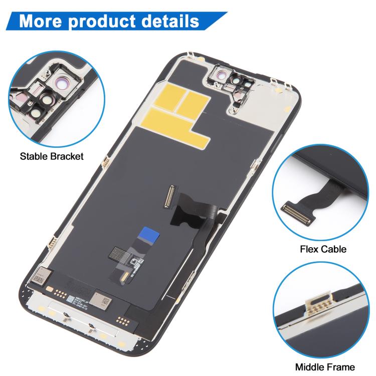 หน้าจอ LCD OLED JK Soft สำหรับ iPhone 14 Pro, For iPhone 14 Pro