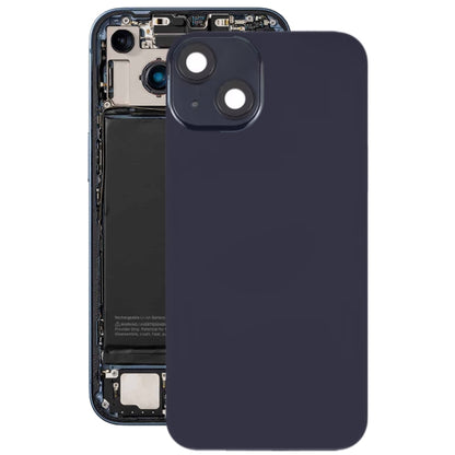 สำหรับ iPhone 14 ฝาหลังแบตเตอรี่กระจกพร้อมขายึดแฟลช + โมดูลชาร์จไร้สาย, For iPhone 14
