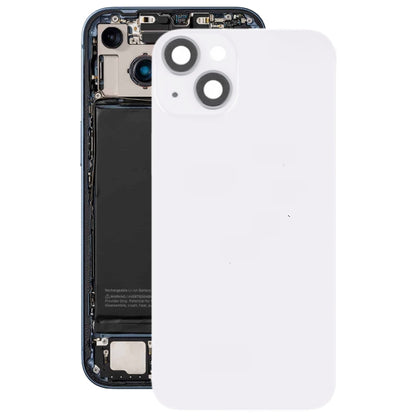 สำหรับ iPhone 14 ฝาหลังแบตเตอรี่กระจกพร้อมขายึดแฟลช + โมดูลชาร์จไร้สาย, For iPhone 14