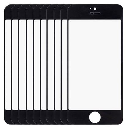 10 ชิ้นสำหรับ iPhone 5 และ 5S หน้าจอด้านหน้าเลนส์กระจกด้านนอก, 10 PCS for i5 & 5S, 10 PCS for iPhone 5 & 5S