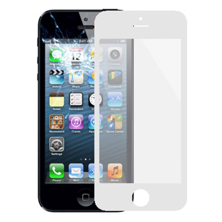 10 ชิ้นสำหรับ iPhone 5 และ 5S หน้าจอด้านหน้าเลนส์กระจกด้านนอก, 10 PCS for i5 & 5S, 10 PCS for iPhone 5 & 5S