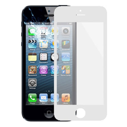 10 ชิ้นสำหรับ iPhone 5 และ 5S หน้าจอด้านหน้าเลนส์กระจกด้านนอก, 10 PCS for i5 & 5S, 10 PCS for iPhone 5 & 5S