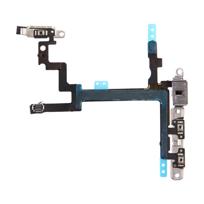 ปุ่มเปิดปิดและปุ่มปรับระดับเสียง Flex Cable พร้อมขายึดสำหรับ iPhone 5, For iPhone 5