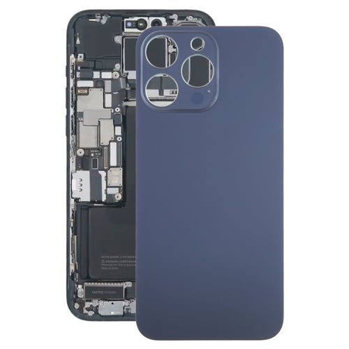 สำหรับ iPhone 15 Pro Max ฝาหลังแบตเตอรี่แก้ว, For iPhone 15 Pro Max