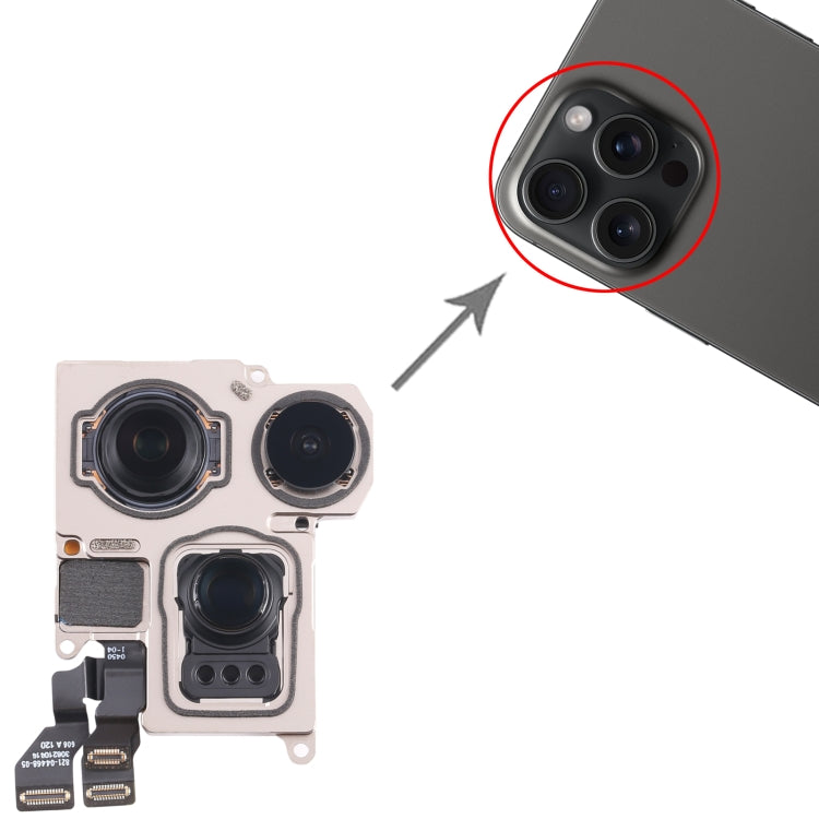 สำหรับกล้องหลัง iPhone 15 Pro Max, For iPhone 15 Pro Max