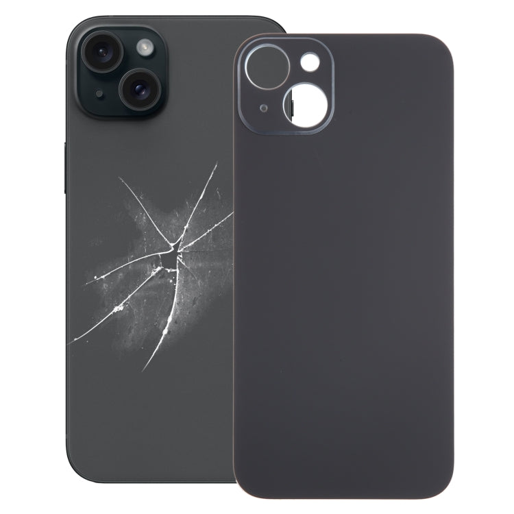 เปลี่ยนฝาครอบแบตเตอรี่ด้านหลังกระจกรูกล้องขนาดใหญ่ได้ง่ายสำหรับ iPhone 15 Plus, For iPhone 15 Plus(Not Disassemble)