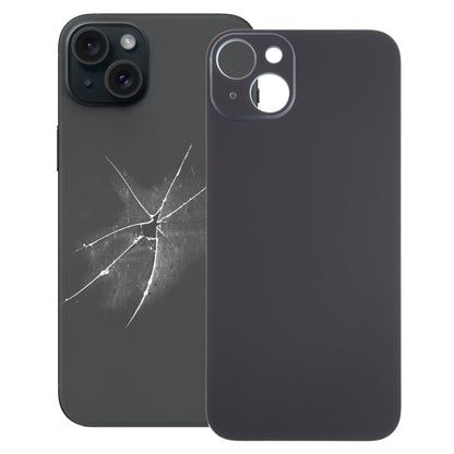 เปลี่ยนฝาครอบแบตเตอรี่ด้านหลังกระจกรูกล้องขนาดใหญ่ได้ง่ายสำหรับ iPhone 15 Plus, For iPhone 15 Plus(Not Disassemble)