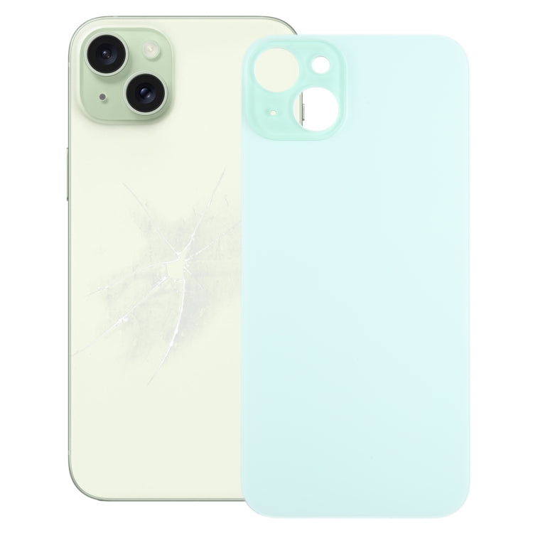 เปลี่ยนฝาครอบแบตเตอรี่ด้านหลังกระจกรูกล้องขนาดใหญ่ได้ง่ายสำหรับ iPhone 15 Plus, For iPhone 15 Plus(Not Disassemble)