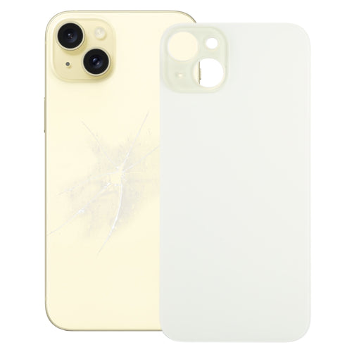 เปลี่ยนฝาครอบแบตเตอรี่ด้านหลังกระจกรูกล้องขนาดใหญ่ได้ง่ายสำหรับ iPhone 15 Plus, For iPhone 15 Plus(Not Disassemble)