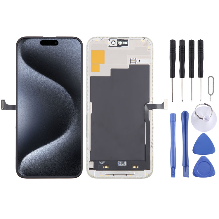 สำหรับ iPhone 15 Pro Max หน้าจอ LCD OEM พร้อม Digitizer Full Assembly, For iPhone 15 Pro Max