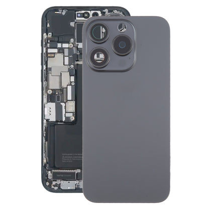 สำหรับฝาหลังแบตเตอรี่ iPhone 15 Pro พร้อมฝาครอบเลนส์กล้อง + แม่เหล็ก MagSafe, For iPhone 15 Pro (with MagSafe)