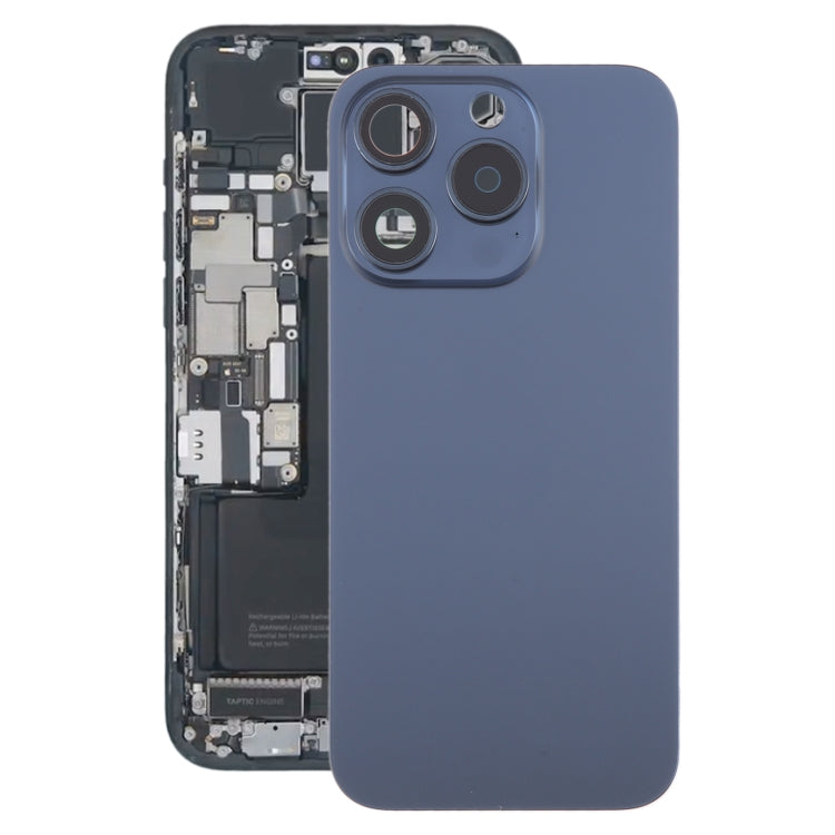สำหรับฝาหลังแบตเตอรี่ iPhone 15 Pro พร้อมฝาครอบเลนส์กล้อง + แม่เหล็ก MagSafe, For iPhone 15 Pro (with MagSafe)