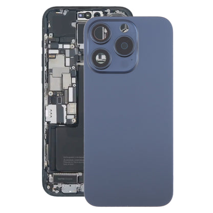 สำหรับฝาหลังแบตเตอรี่ iPhone 15 Pro พร้อมฝาครอบเลนส์กล้อง + แม่เหล็ก MagSafe, For iPhone 15 Pro (with MagSafe)