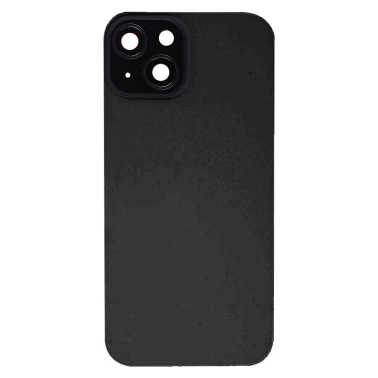 ฝาหลังแบตเตอรี่กระจกสำหรับ iPhone 15 พร้อมขายึดแฟลช + โมดูลชาร์จไร้สาย, For iPhone 15