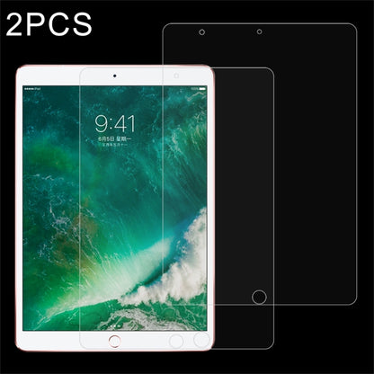 2 ชิ้นสำหรับ iPad Pro 10.5 นิ้ว 0.3 มิลลิเมตร 9H ความแข็งพื้นผิวแบบเต็มหน้าจอกระจกกันรอยหน้าจอ, For iPad Pro 10.5 inch
