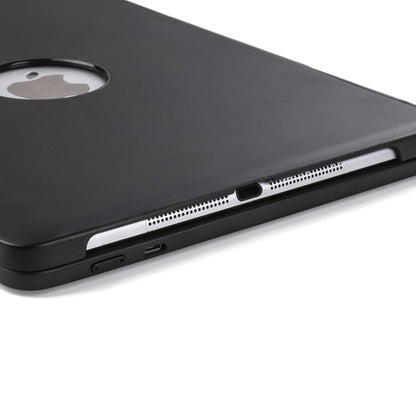 F611 แบ็คไลท์สีสันสดใสแบบถอดได้อะลูมิเนียมแบ็คเพลนคีย์บอร์ดไร้สาย Bluetooth เคสแท็บเล็ตสำหรับ iPad Air 2 / 9.7 (2018) / 9.7 นิ้ว (2017) / Air / Pro 9.7 นิ้ว