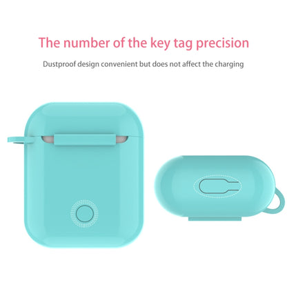 รูปแบบหัวใจหูฟังไร้สายของ Apple กล่องชาร์จกันฝุ่นกันกระแทกเคสกลางแจ้งสำหรับ Airpods, 5