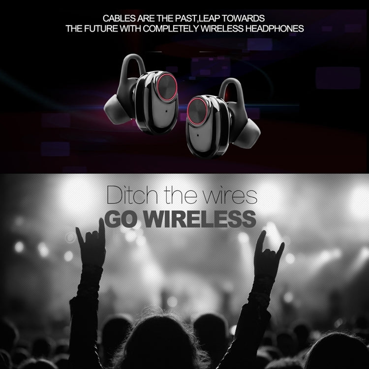 BTH-V5 DSP หูฟังตัดเสียงรบกวนกีฬาไร้สาย Bluetooth V5.0 ชุดหูฟังพร้อมเคสชาร์จเข้ากันได้กับ iPhone และ Android