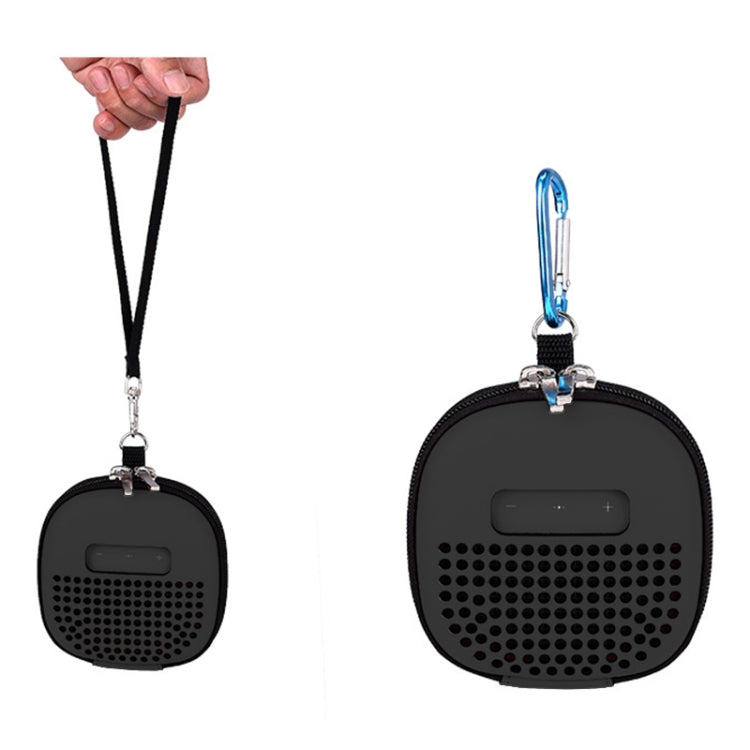 กระเป๋ากันกระแทกแบบพกพา EVA สำหรับลำโพง BOSE Soundlink Micro Bluetooth พร้อมเชือกและหัวเข็มขัดโลหะ