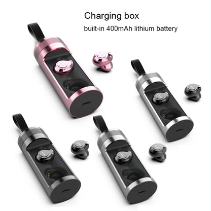 SARDiNE F8 TWS Bluetooth V5.0 หูฟังสเตอริโอไร้สายพร้อมกล่องชาร์จ