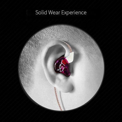 KZ ZST Circle Iron In-Ear Mega Bass MP3 Dual Unit หูฟังไม่มีไมโครโฟน