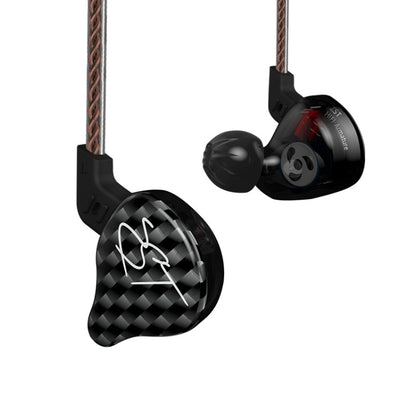 KZ ZST Circle Iron In-Ear Mega Bass MP3 Dual Unit หูฟังไม่มีไมโครโฟน