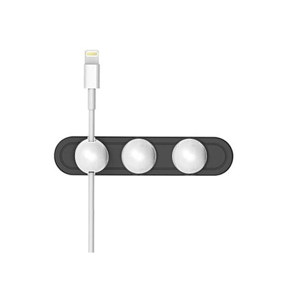 Magnetic Wire Take-up Cable Winder ที่ยึดแม่เหล็กที่เก็บข้อมูลเดสก์ท็อป