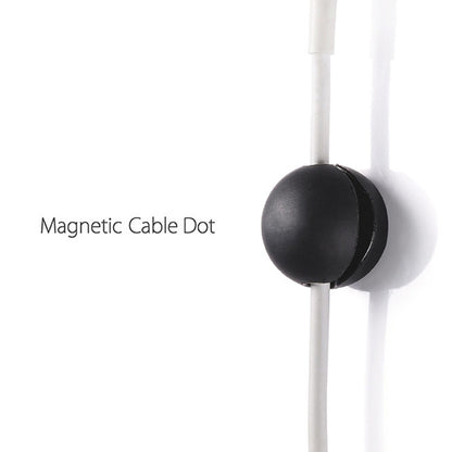 Magnetic Wire Take-up Cable Winder ที่ยึดแม่เหล็กที่เก็บข้อมูลเดสก์ท็อป