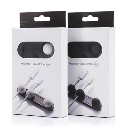 Magnetic Wire Take-up Cable Winder ที่ยึดแม่เหล็กที่เก็บข้อมูลเดสก์ท็อป