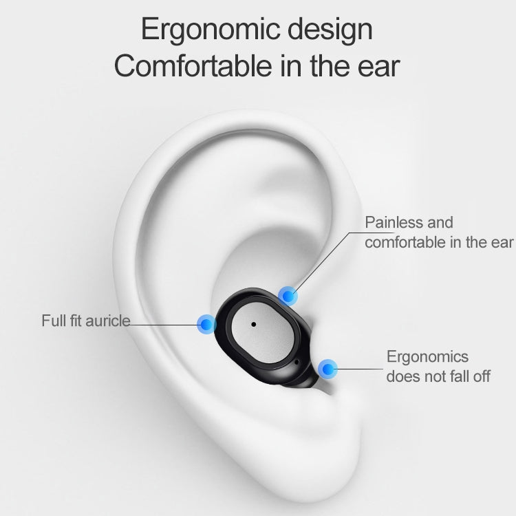 Q3 TWS Bluetooth 5.0 Binaural สเตอริโอจับคู่อัตโนมัติหูฟังไร้สายบลูทูธ