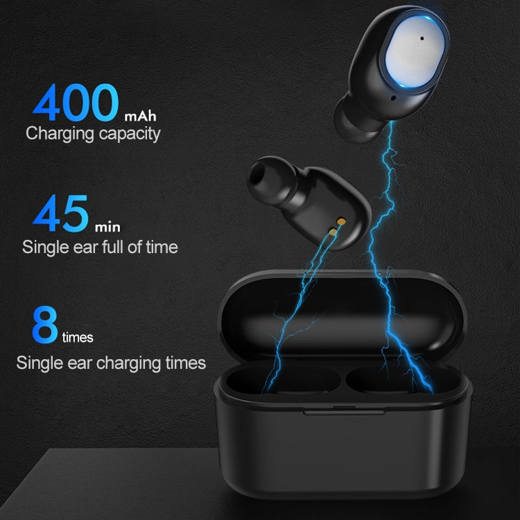 Q3 TWS Bluetooth 5.0 Binaural สเตอริโอจับคู่อัตโนมัติหูฟังไร้สายบลูทูธ