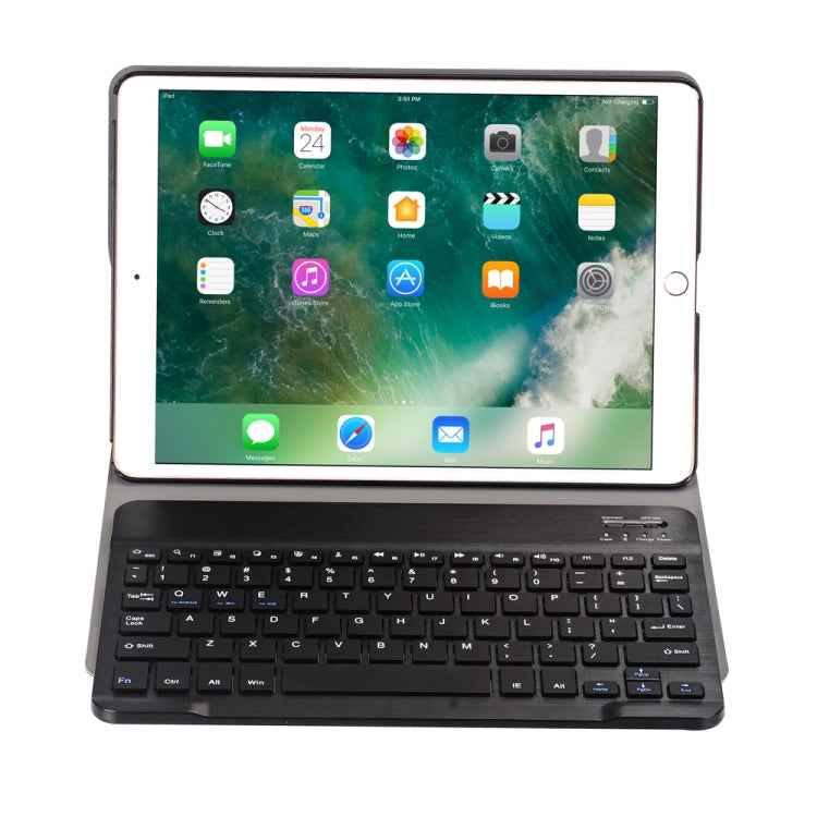 A102 สำหรับ iPad 10.2 นิ้ว Ultra-thin ที่ถอดออกได้บลูทูธคีย์บอร์ดหนังแท็บเล็ตพร้อมขาตั้งฟังก์ชั่น, Black, Dark Blue, Gold, Rose Gold