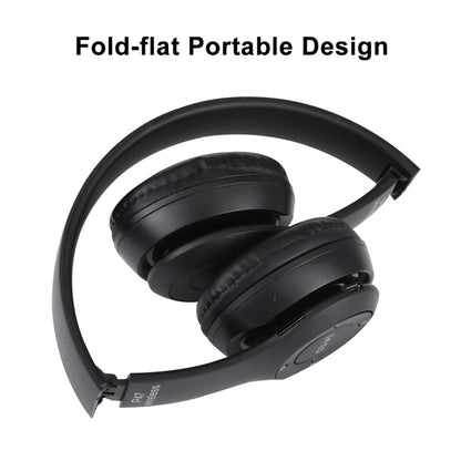 P47 หูฟัง Bluetooth ไร้สายแบบพับได้พร้อมแจ็คเสียง 3.5 มม. รองรับ MP3 / FM / โทร, P47 Black, P47 Blue, P47 Red, P47 White, P47 Green