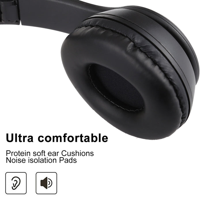 P47 หูฟัง Bluetooth ไร้สายแบบพับได้พร้อมแจ็คเสียง 3.5 มม. รองรับ MP3 / FM / โทร, P47 Black, P47 Blue, P47 Red, P47 White, P47 Green